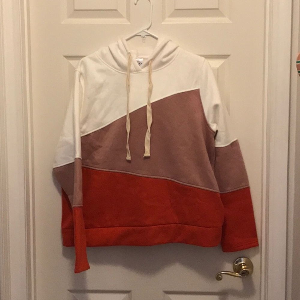 TKO Color Block Hoodie Sweat Shirt, XL